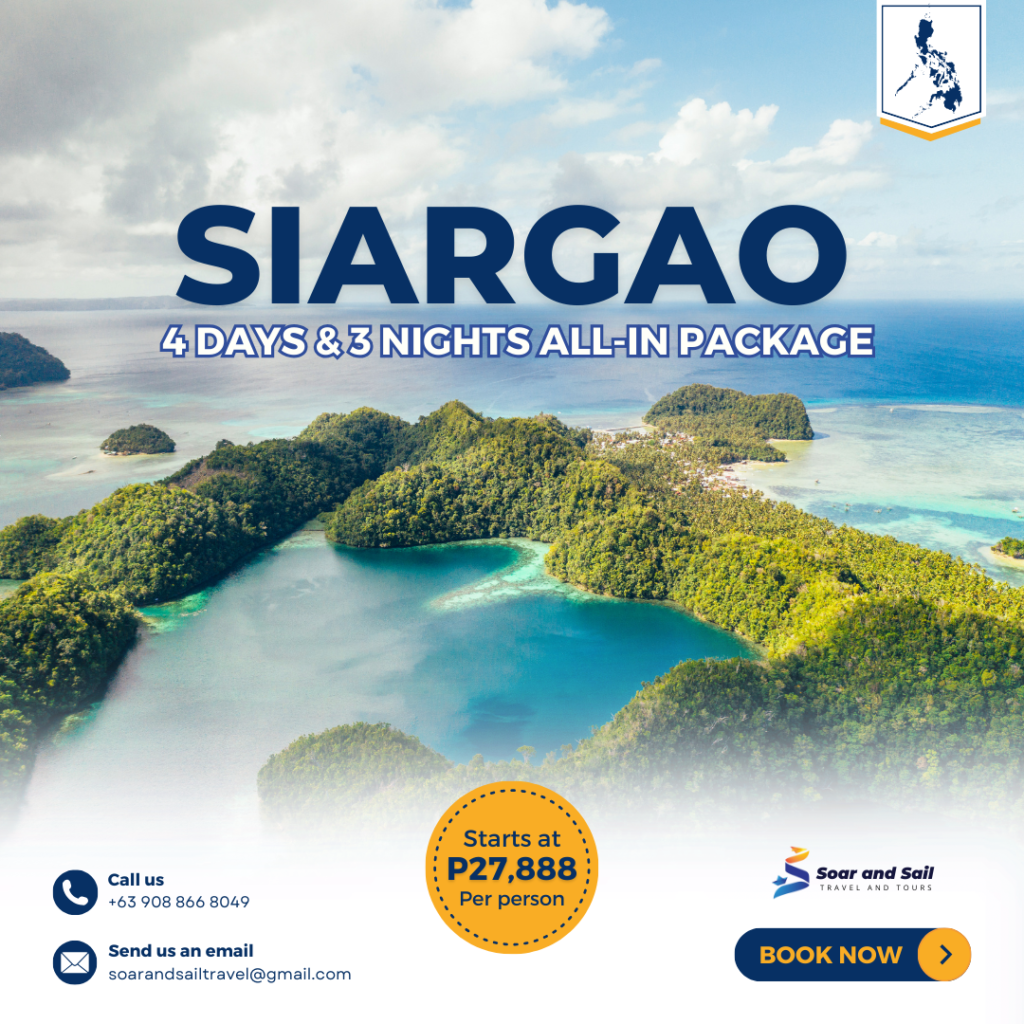 soar and sail travel and tours social media marketing siargao